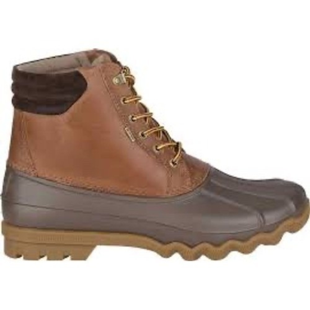 Sperry men's Avenue waterproof duck boots leather lace up size 11.5 casual